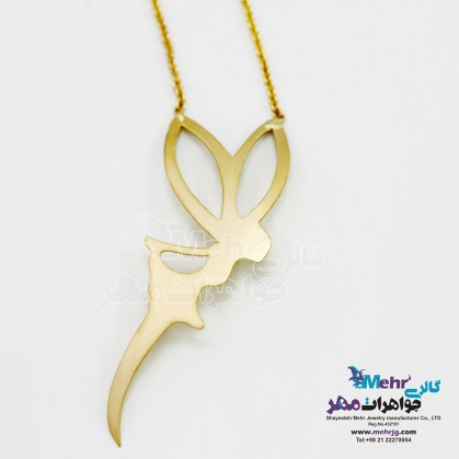 Gold Necklace - Tinkerbell Design-SM0600
